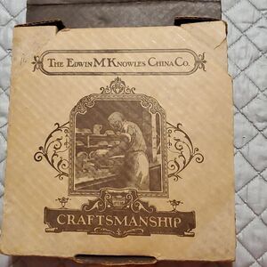 The Edwin M. Knowles China Co. “The ” collectible vintag…